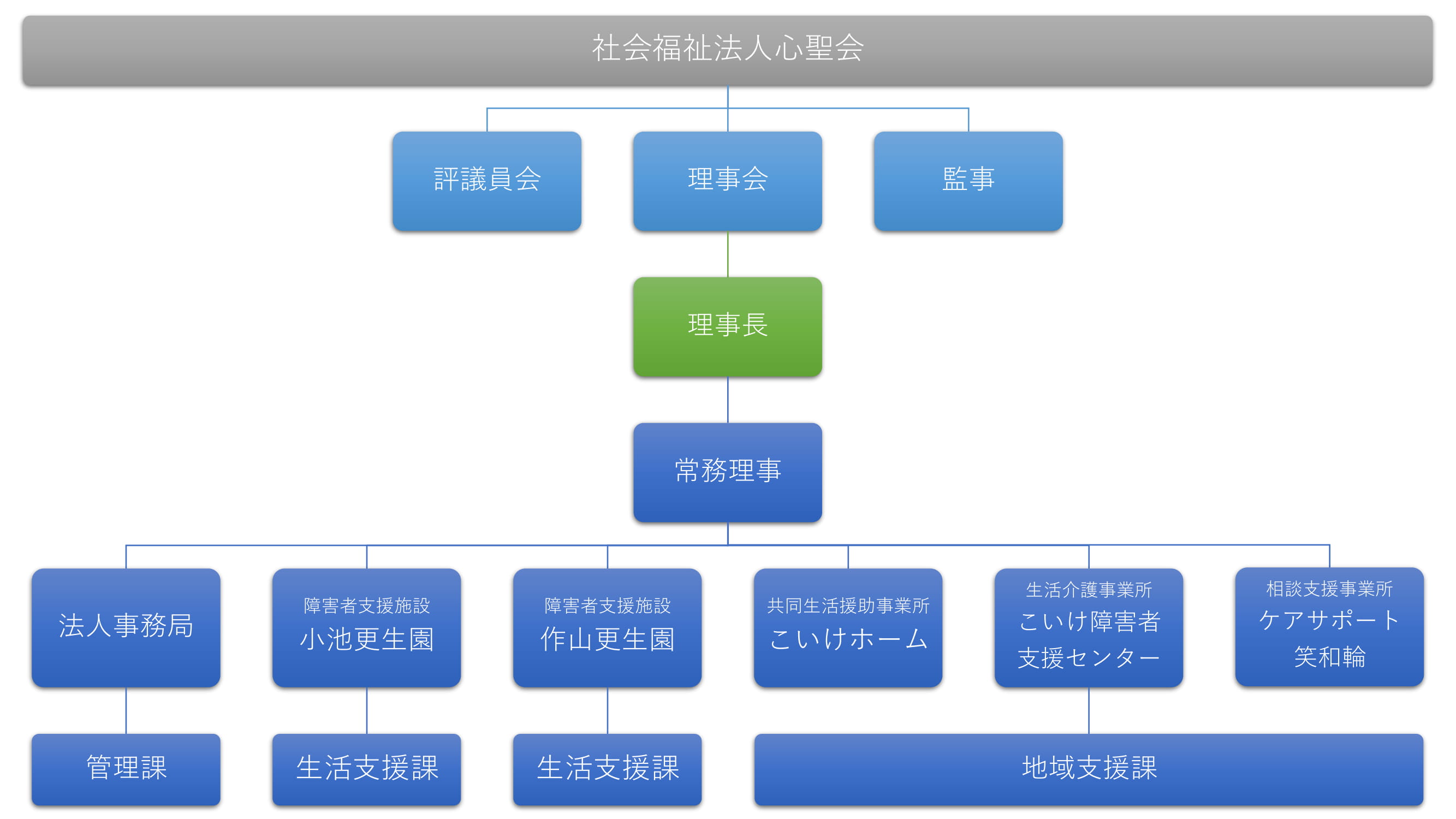 社会福祉法人 心聖会 [組織図]